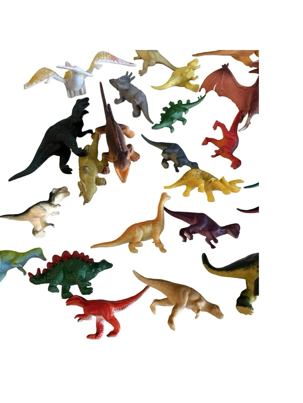 Lot Of Dinosaurs Toys Various Sizes, Dinosaur Action Figures